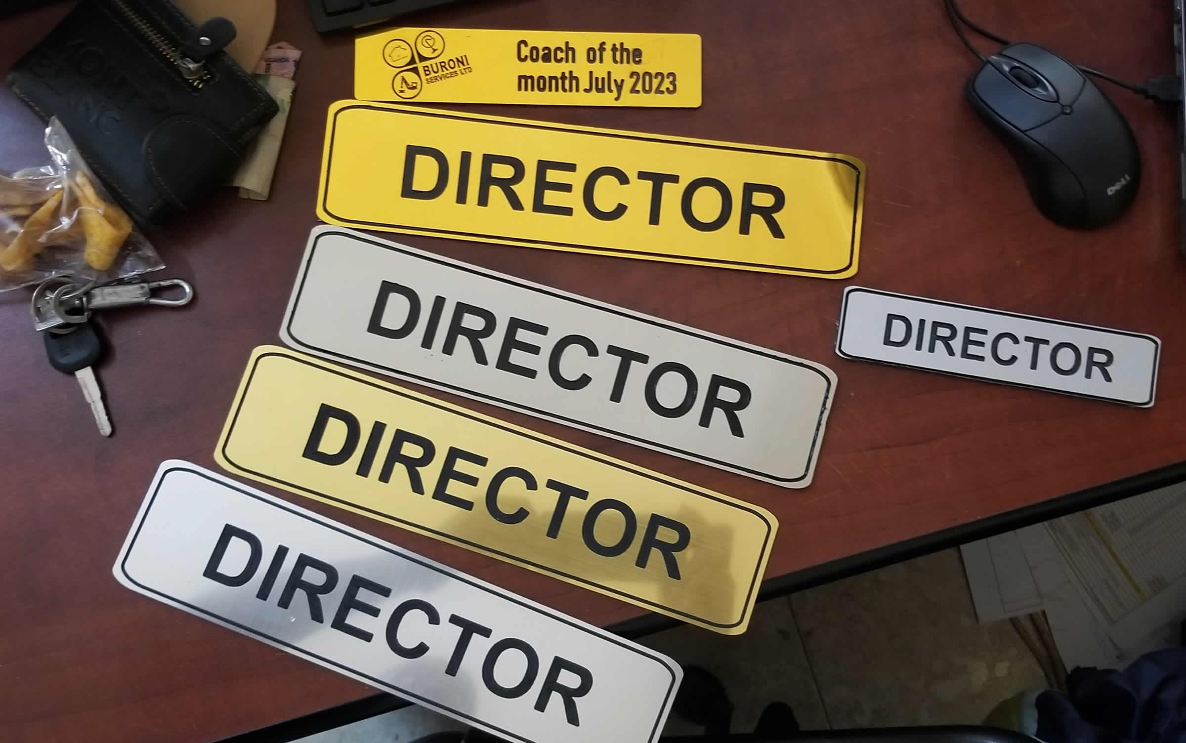 Engraving Signages